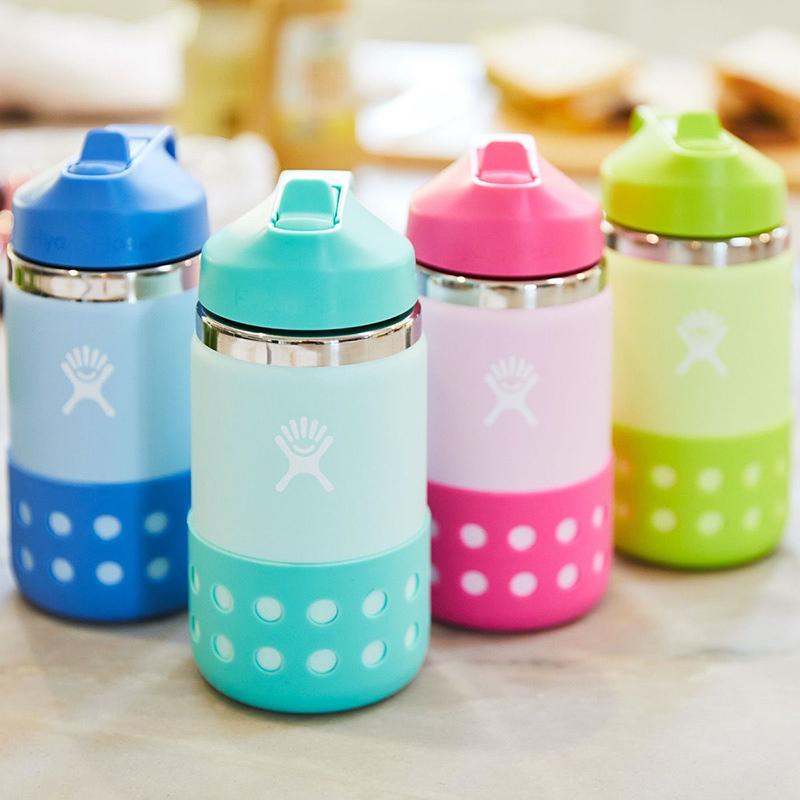 HydroFlask ハイドロフラスク 12 oz Wide Mouth KIDS 354ml キッズボトル　子供　水筒　ステンレスボトル　ストロー　国内正規品　［ ピクニック お弁当］｜paani｜10