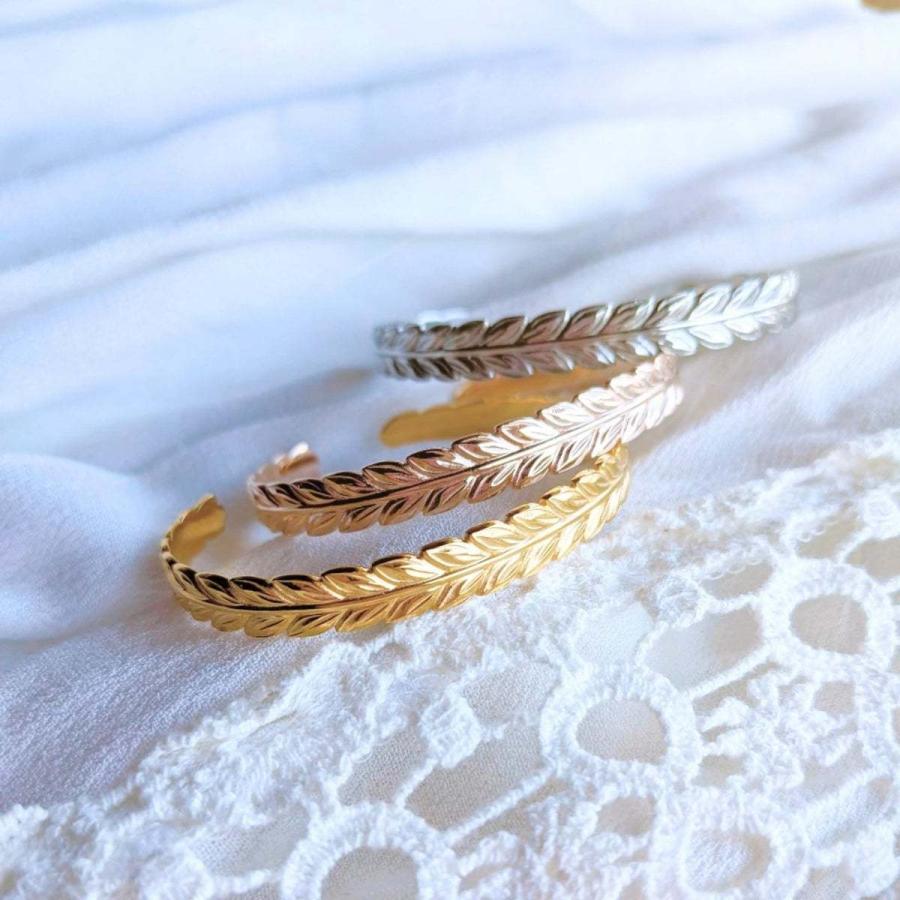 Hawaiian Jewelry ハワイアンジュエリー マイレバングル ステンレス 