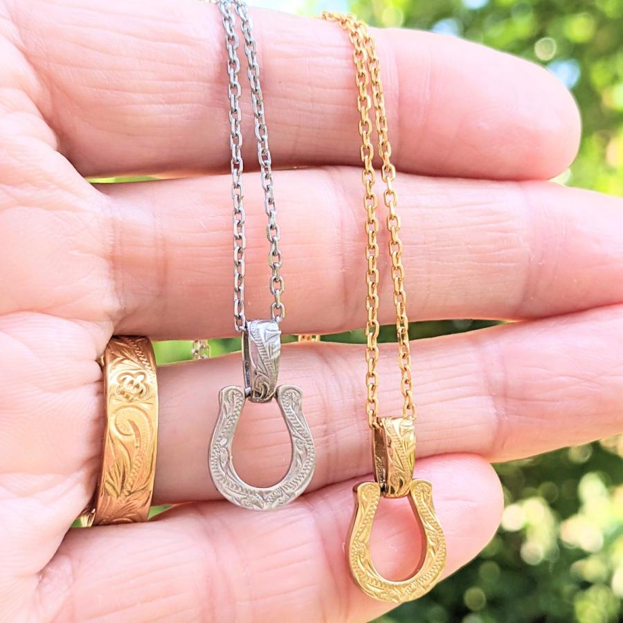 Hawaiian Jewelry ハワイアンジュエリー ホースシュー 馬蹄ネックレス 