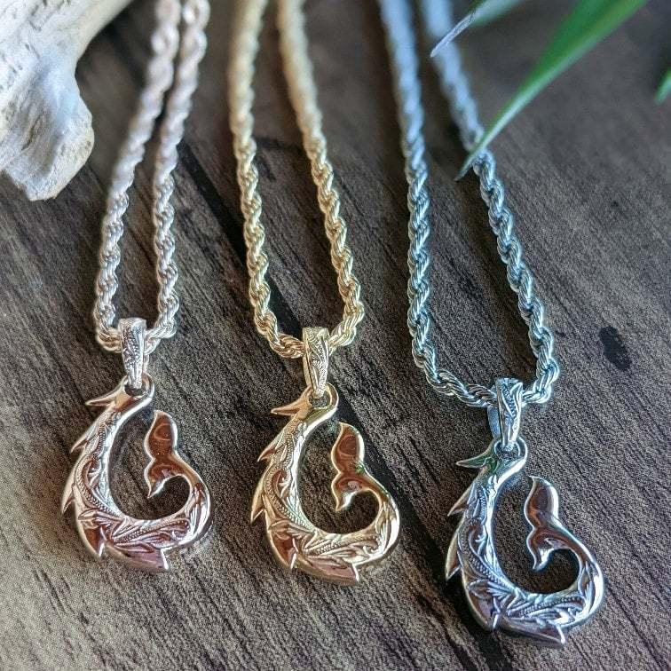 Hawaiian Jewelry ハワイアンジュエリー ホエールテール フィッシュ 