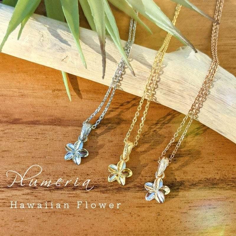 Hawaiian Jewelry ハワイアンジュエリー プルメリアネックレス