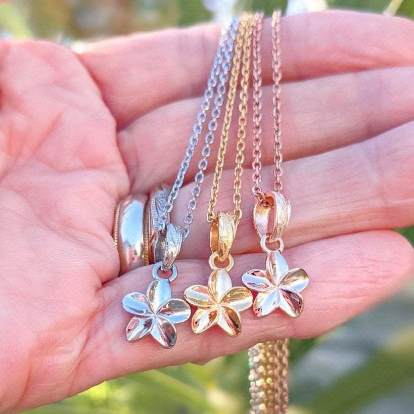 Hawaiian Jewelry ハワイアンジュエリー プルメリアネックレス