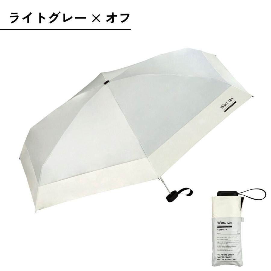 Wpc. IZA Type Compact ZA003 折りたたみ傘 晴雨兼用 完全遮光 UV