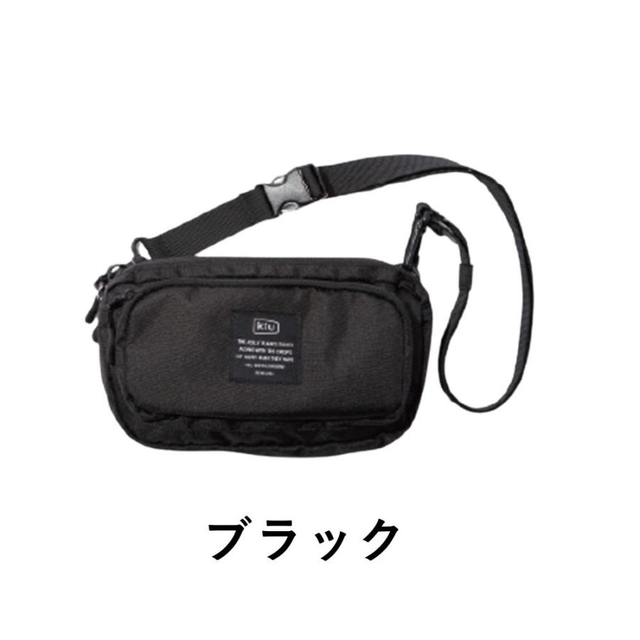 KiU 300D フロントポケット ミニショルダーバッグ K156 ショルダー