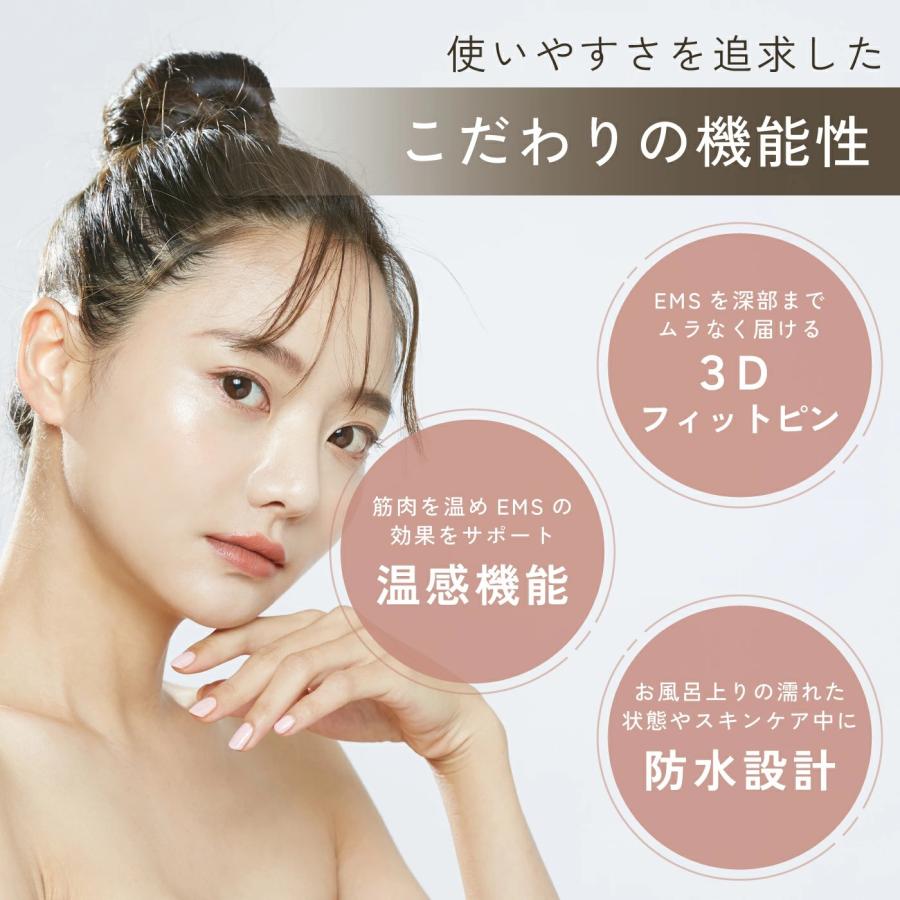 SALONIA エステリフトブラシ SAL22206SL SALONIA サロニア 電気ブラシ EMSリフトブラシ 防水 EMS ブラシ