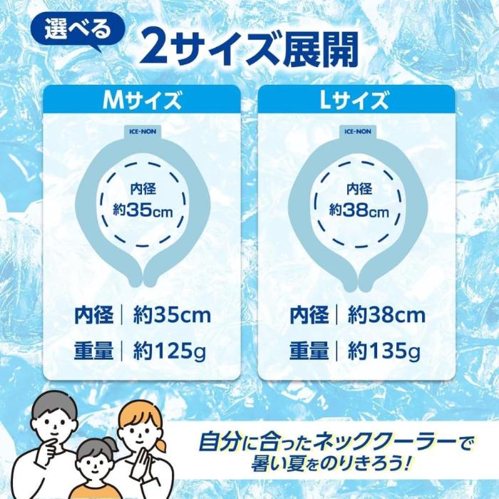 アイスノン ネッククーラー Mサイズ 1個 首掛け 2024 日本製 冷感
