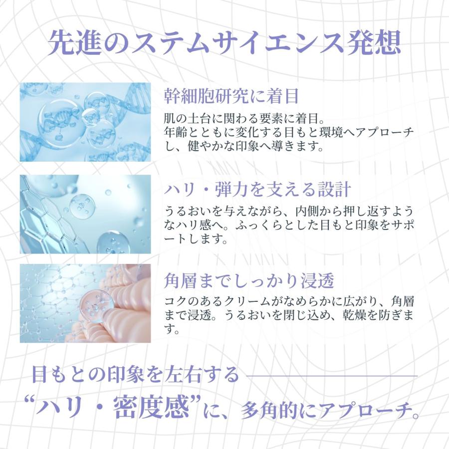 episteme エピステーム ステムサイエンス アイ 18g アイクリーム 目元