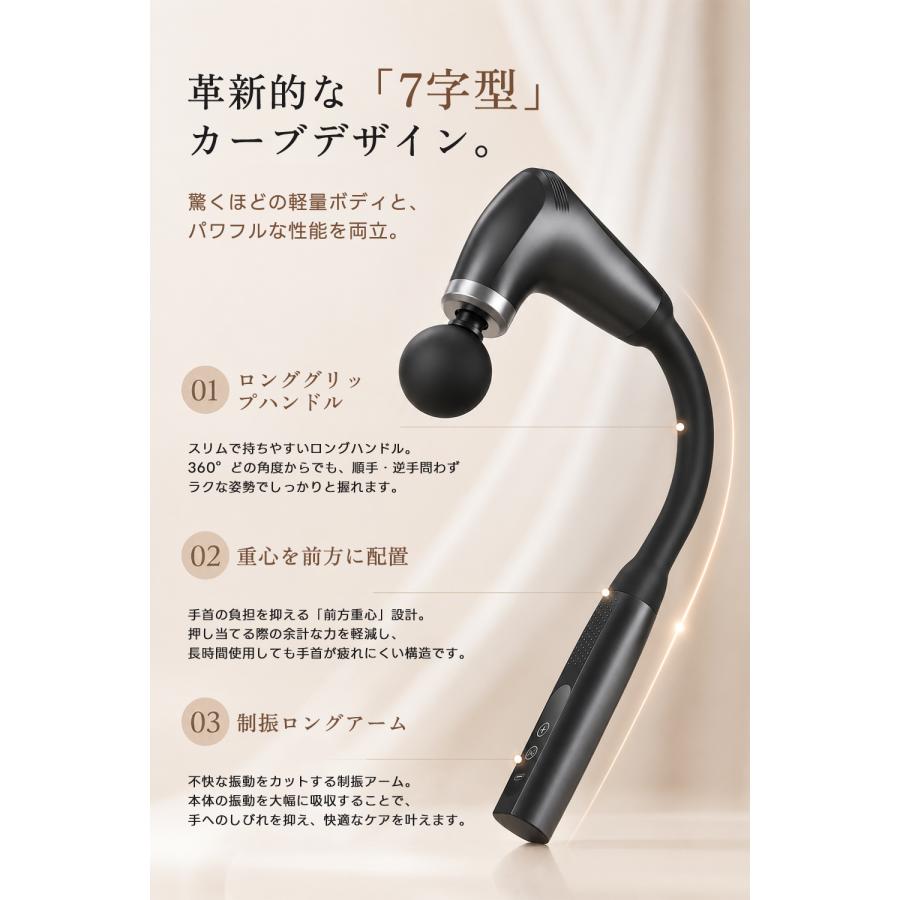 クーポンで 2660 円！／筋膜リリース 背中マッサージ マッサージガン