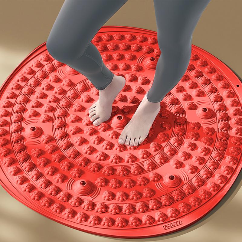 足ツボマット 指圧ボード 指圧マット 足つぼマット 55cm 足底指圧ボード マッサージマット 足ツボマッサージ 円形 疲労軽減 指圧板 マット 足裏マット 正規品 |  | 11
