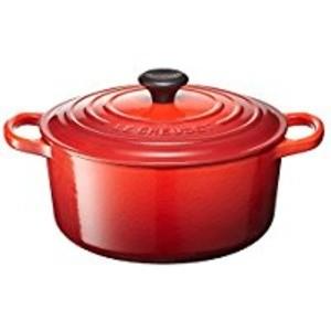 絶対一番安い ル クルーゼ Le Creuset シグニチャー ココット ロンド 22cm チェリーレッド 海外輸入 Tv Creativetalentnetwork Com