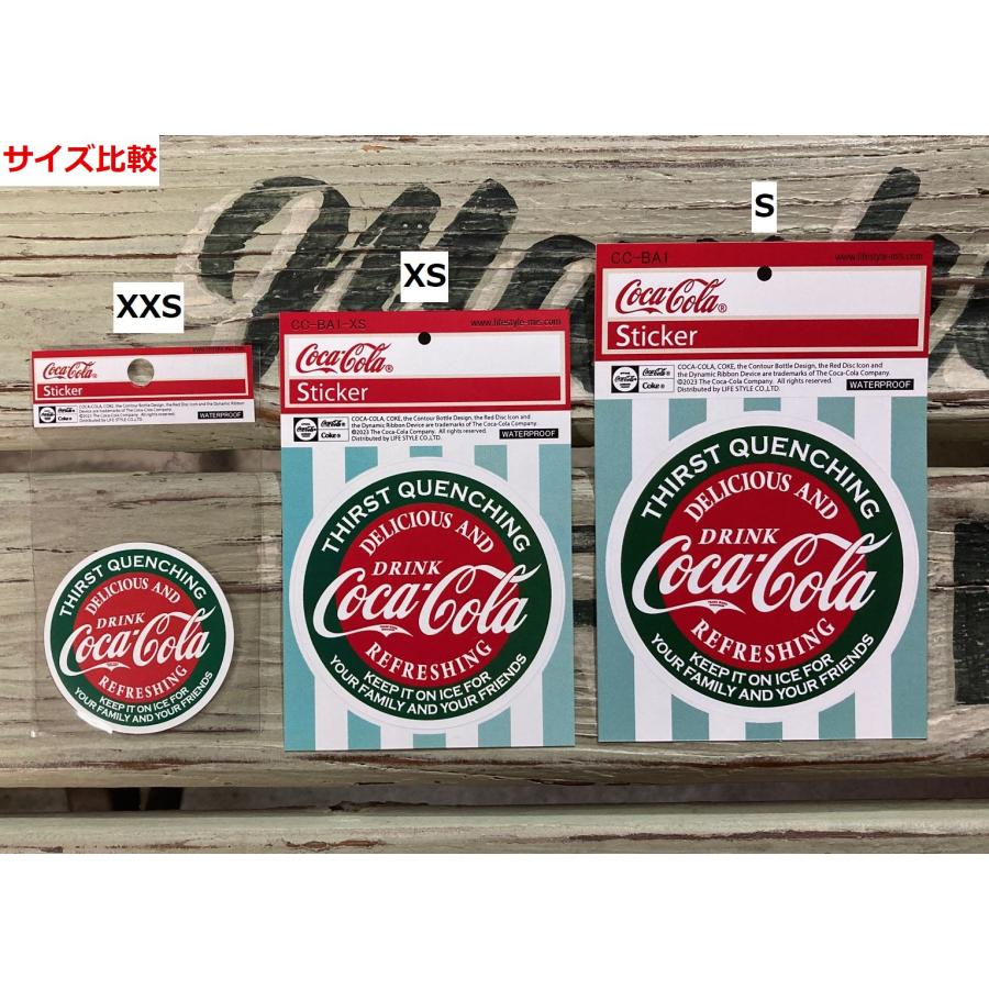 コカ・コーラ coca cola ステッカー シール  XSサイズ 全38種｜pacificsign｜13