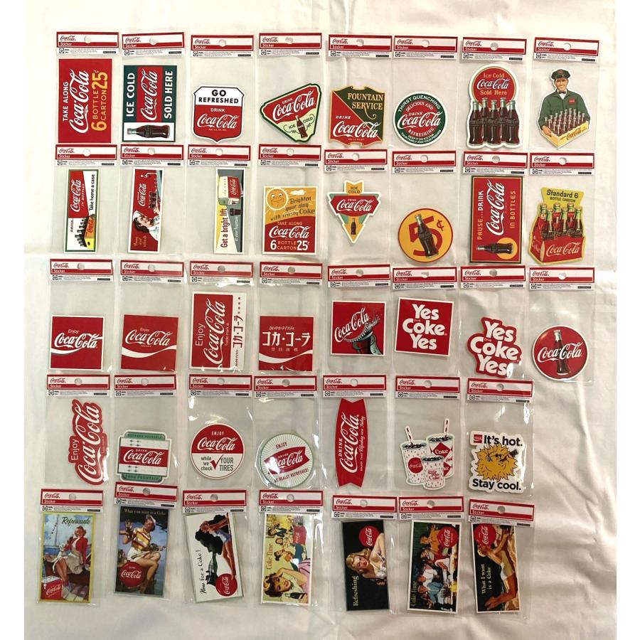 Coca Cola（コカコーラ） ステッカー シール スマホ XXSサイズ 全38種