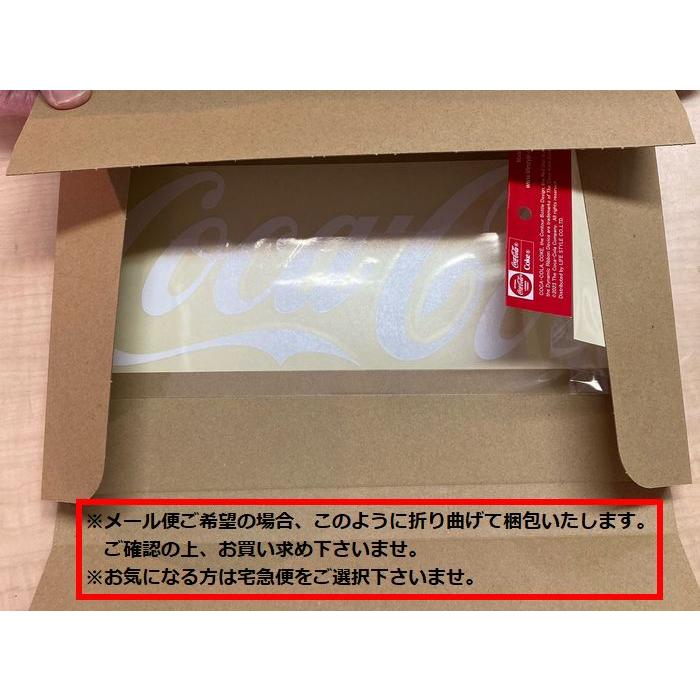Coca Cola（コカコーラ） カッティングステッカー Lサイズ ホワイト 白