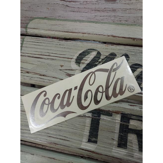 Coca Cola（コカコーラ） カッティングステッカー Sサイズ 耐光 耐水