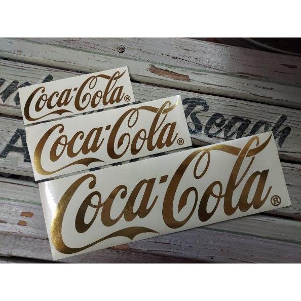 Coca Cola（コカコーラ） カッティングステッカー Sサイズ 耐光 耐水