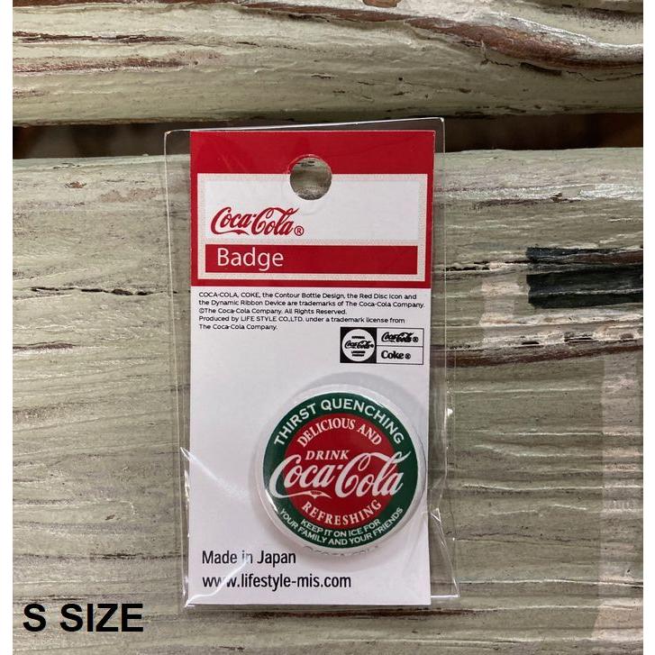 Coca Cola（コカコーラ） 缶バッチ Sサイズ 25mm メール便対応 GS3
