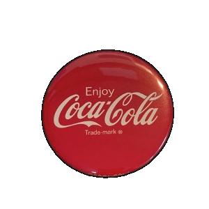 Coca Cola コカ・コーラ メッシュキャップ 帽子 缶バッジ付き