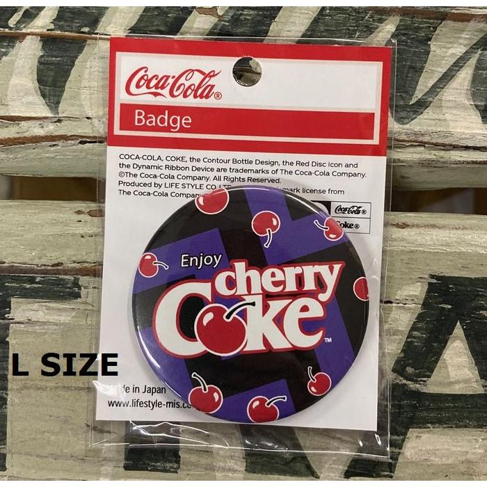 チェリーコーク cherry coke コカ・コーラ 缶バッチ 全6柄 バッチ 缶