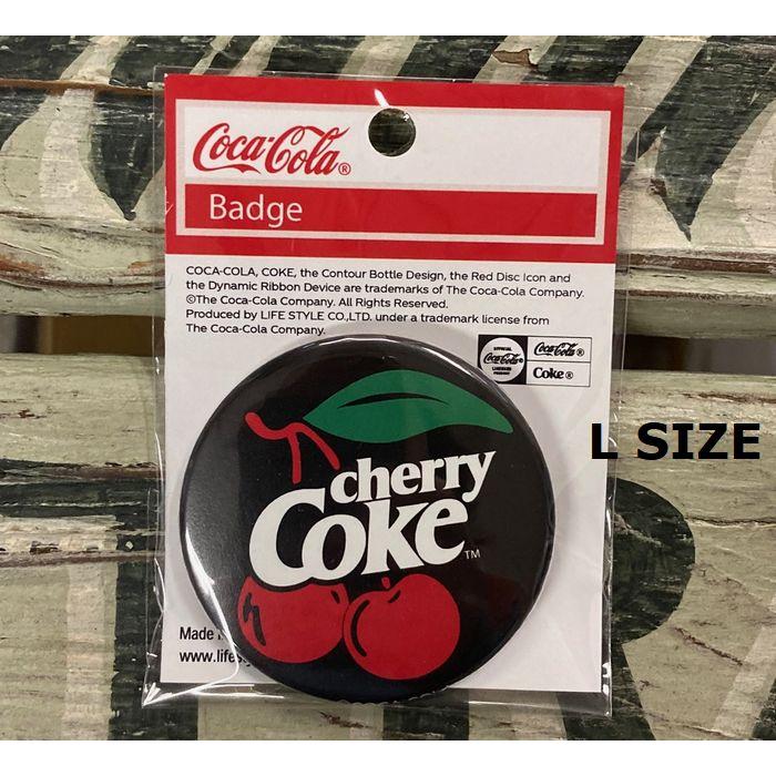 チェリーコーク cherry coke コカ・コーラ 缶バッチ 全6柄 バッチ 缶