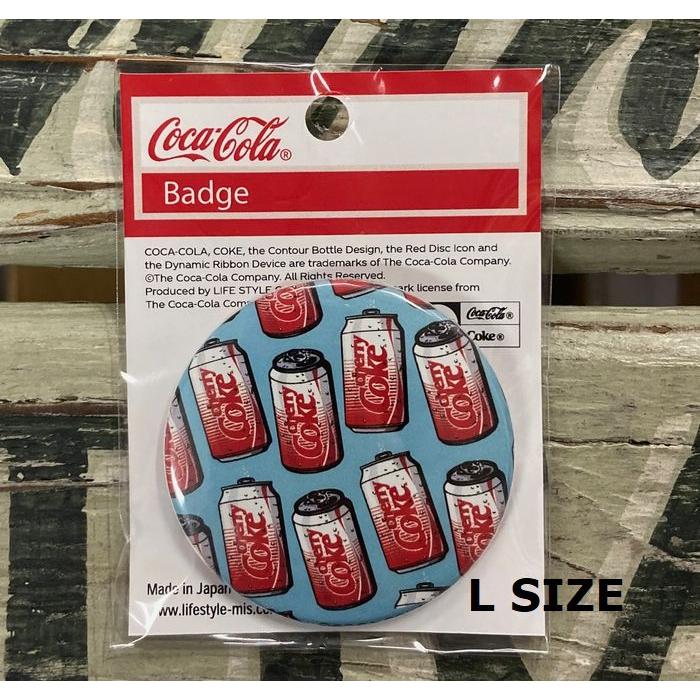 チェリーコーク cherry coke コカ・コーラ 缶バッチ 全6柄 バッチ 缶