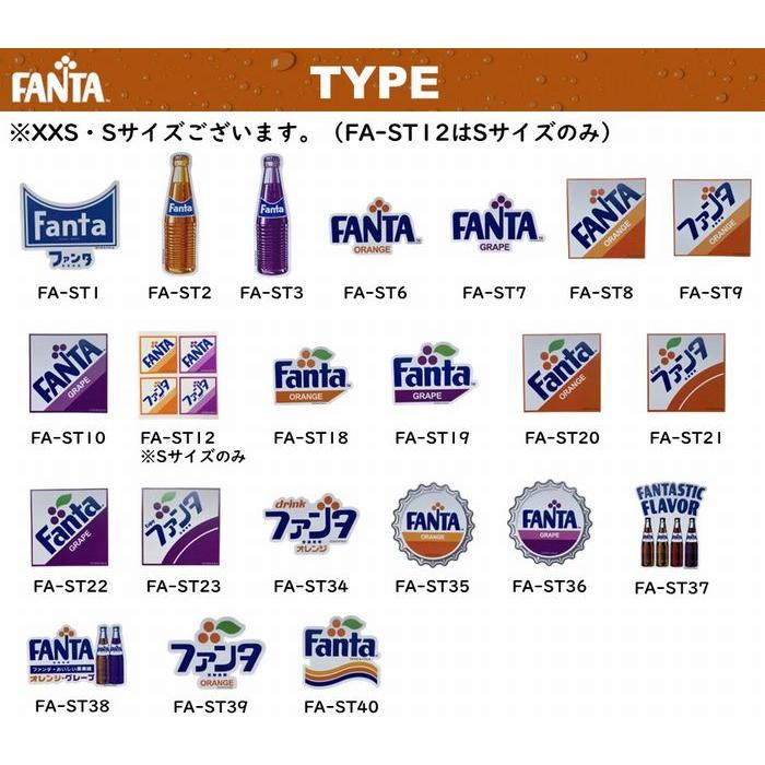 海外紙物　ファンタ　とても大きな　ステッカー　4種　200枚　ラスト ファンタ FANTA ステッカー Sサイズ FA-ST1 : PACIFIC SIGN - 通販