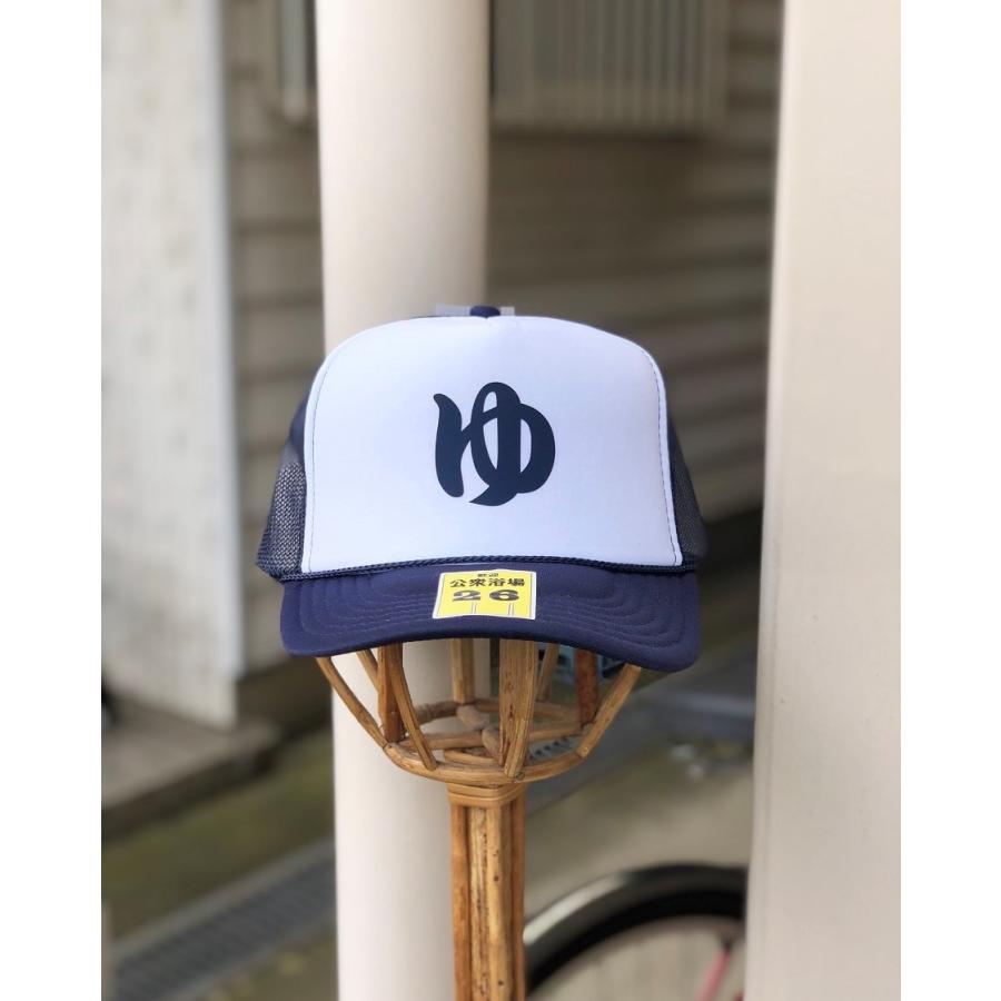 公衆浴場 メッシュキャップ 帽子 缶バッジ付き KY-CAP2 : PACIFIC SIGN