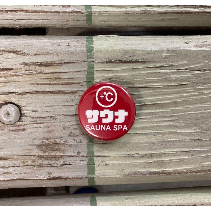 公衆浴場 缶バッチ Mサイズ 全5種類 32mm 温泉 銭湯 お風呂 グッズ