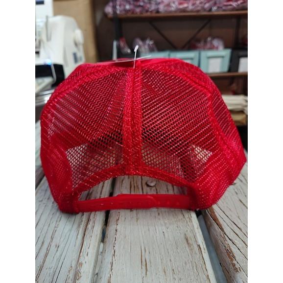火の用心 メッシュキャップ 帽子 缶バッジ付き 防災グッズ 消防 消防団