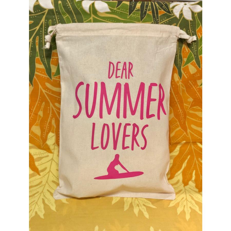オンザビーチ 巾着袋 SUMMER ポーチ バック サーフブランド オシャレ