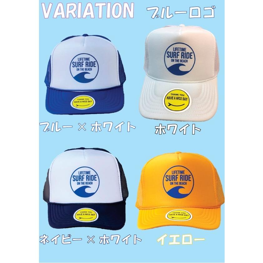 オンザビーチ メッシュキャップ 全11色 生涯波乗り宣言 サーフィン