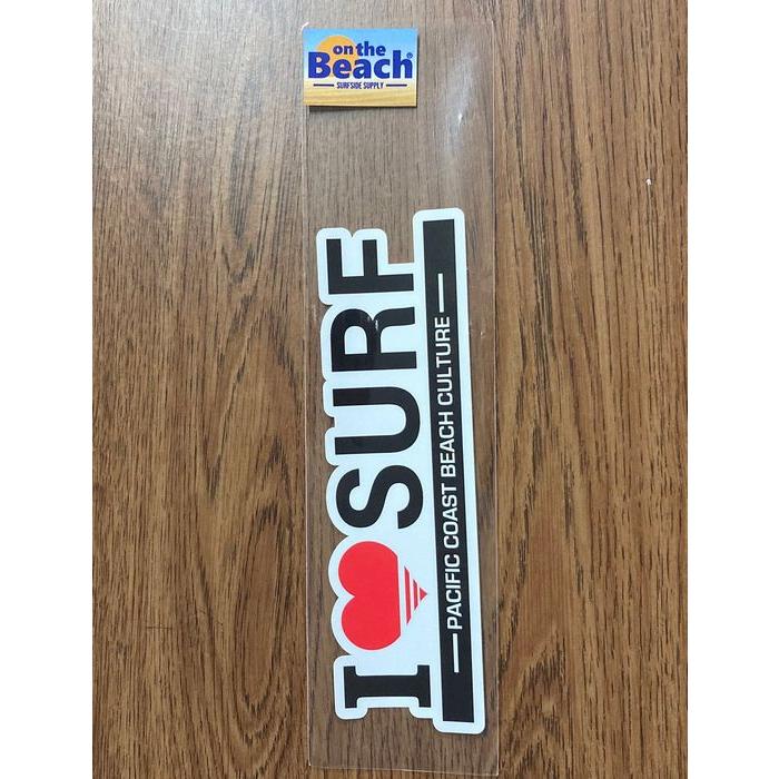 ON THE BEACH ステッカー サーフィングッズ サーフグッズ SURF シール カスタムステッカー 耐光 耐水 屋外使用可 サーフィン ...