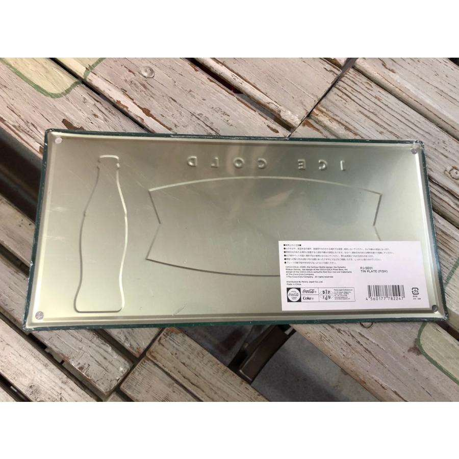コカ コーラ Coca Cola ティンプレート フィッシュテール アルミ ブリキ アメリカン 看板 Pj Se01 Pacific Sign 通販 Yahoo ショッピング