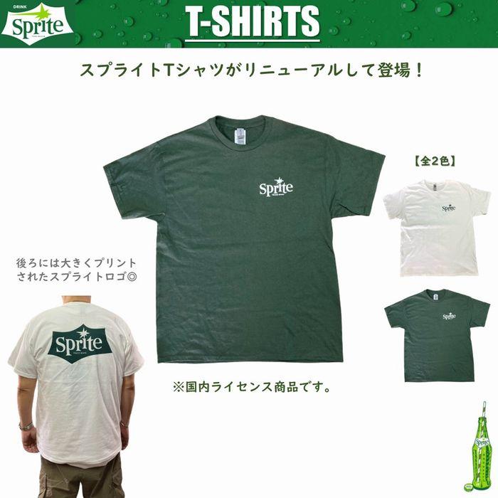 スプライト SPRITE Tシャツ 全2色 昭和レトロ 懐かしい ロゴ メール便対応 SP-T4 : sp-t4g : PACIFIC SIGN -  通販 - Yahoo!ショッピング