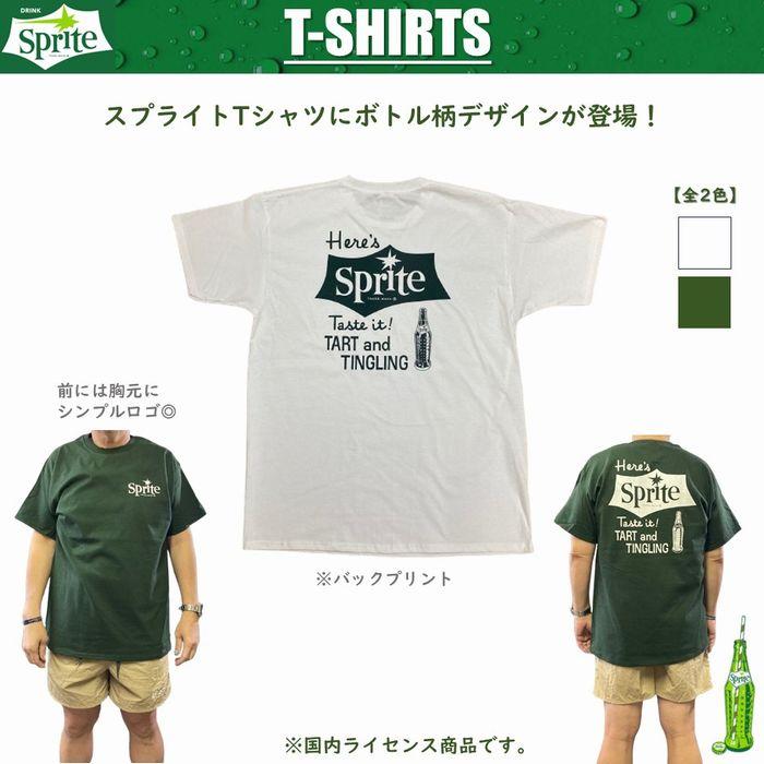 Coca Cola（コカコーラ） スプライト SPRITE Tシャツ 全2色 昭和
