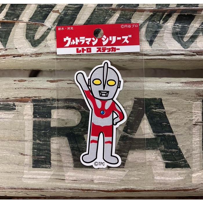 ウルトラマン ステッカー シール レトロ ウルトラマンポーズA XXS