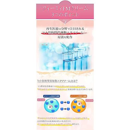 フィーミィ クリーム 30g エクソソーム原液 NMN ヒト幹細胞 フラーレン