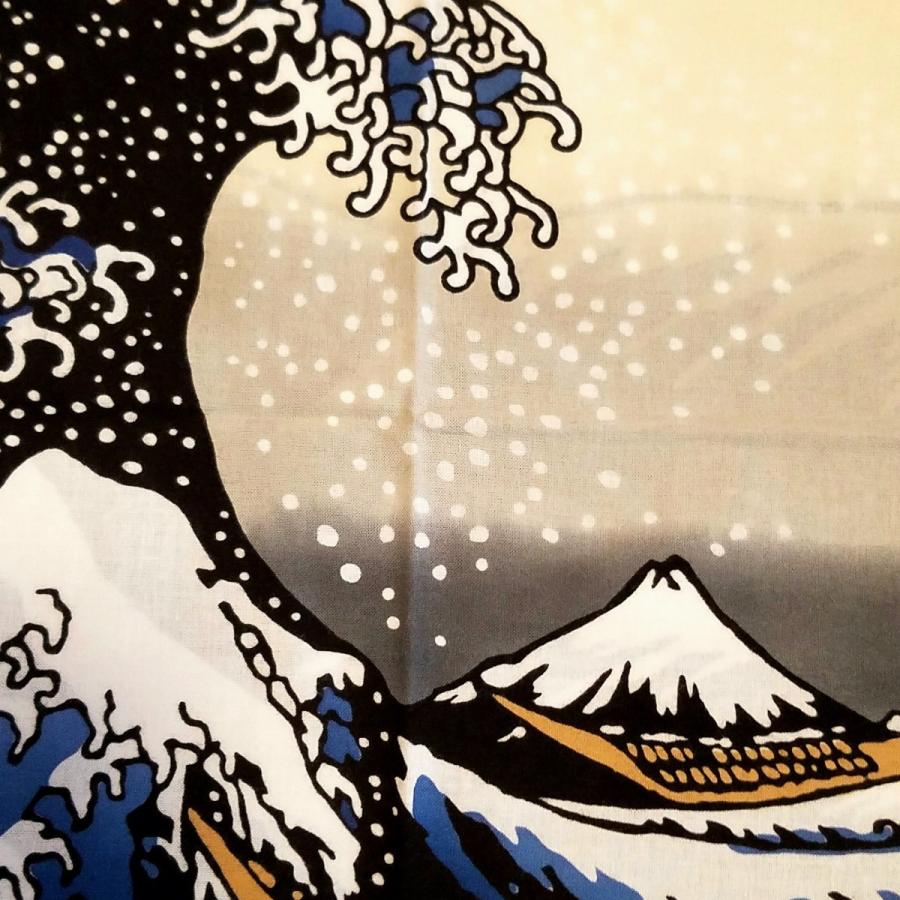てぬぐい 神奈川沖浪裏 葛飾北斎 富嶽三十六景 浮世絵 日本画 日本製
