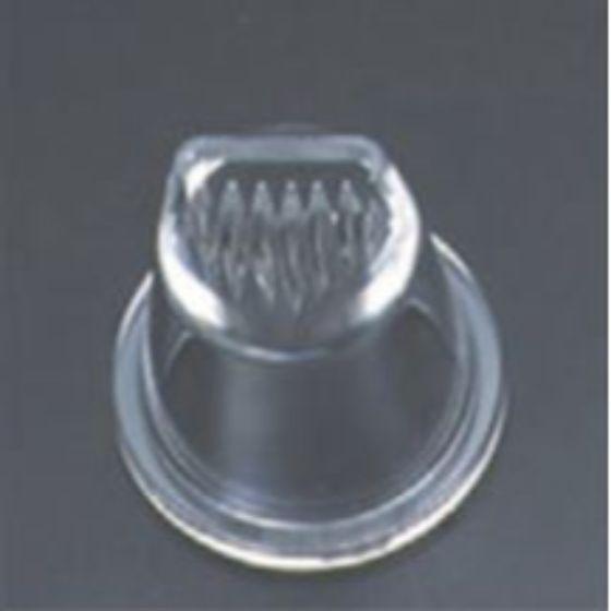 【1個】No.1775 P絞り口 波型 メタクリル樹脂 業務用 製菓 お菓子作り 絞り口金 道具 デコレーション ケーキ 口金　1個入 | ブランド登録なし