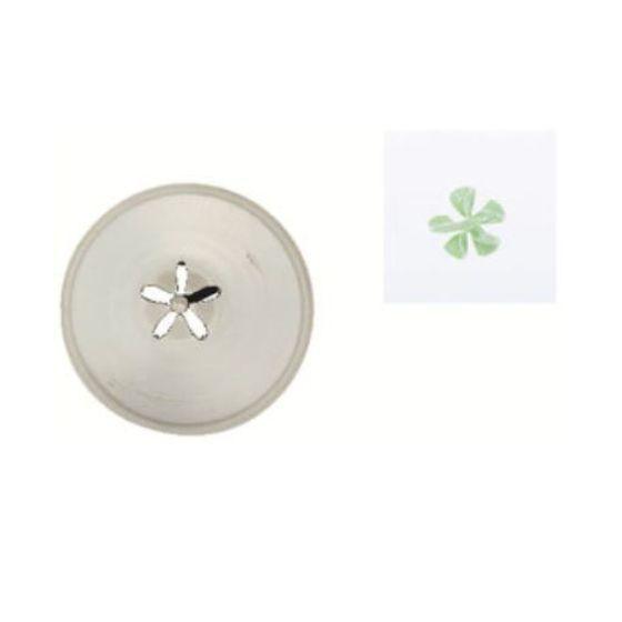 【1個】Ateco 口金 花 5切 ヘソ有 ♯225　18-8 ステンレス 業務用 製菓 お菓子作り 絞り口金 道具 デコレーション ケーキ 口金　1個入 | ブランド登録なし | 01