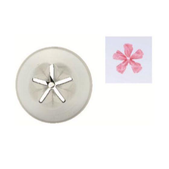 【1個】Ateco 口金 花 5切 ヘソ有 ♯135　18-8 ステンレス 業務用 製菓 お菓子作り 絞り口金 道具 デコレーション ケーキ 口金　1個入 | ブランド登録なし | 01
