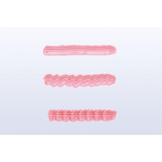 【1個】Ateco 口金 レース ♯62　18-8 ステンレス 業務用 製菓 お菓子作り 絞り口金 道具 デコレーション ケーキ 口金　1個入 | ブランド登録なし | 01