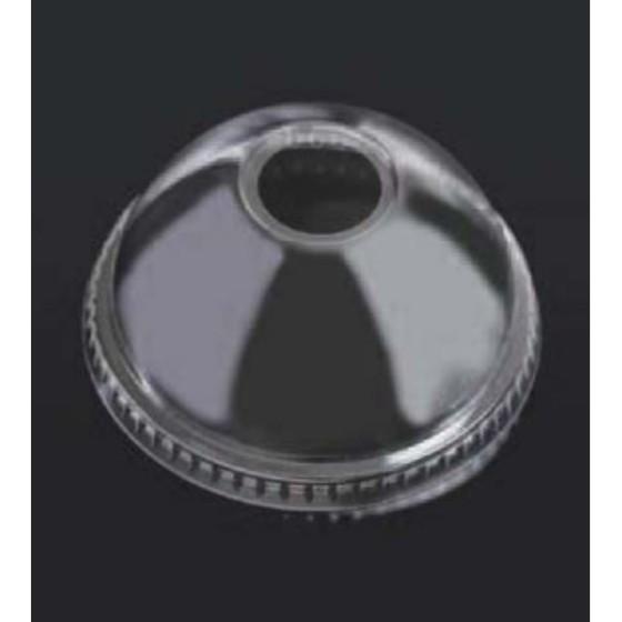 （O〜Sの蓋） DY-D92 （ドームフタ）穴アリ DYコップ  使い捨て 業務用 PET プラカップ 透明 プラコップ  （フタのみ）50個入
