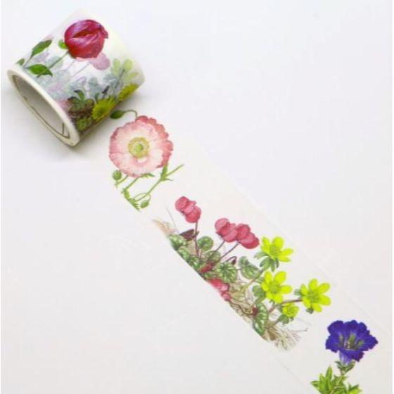 1巻】春の花・夏の花 GR-0037 （幅38mm×5m巻） マスキングテープ