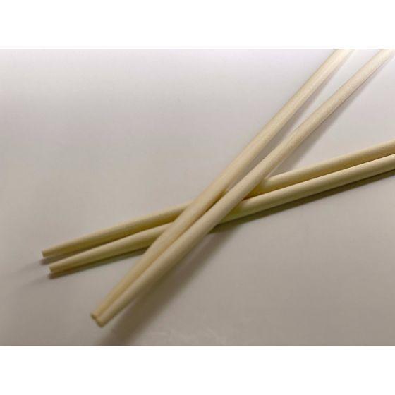 100膳】【個人宅・代引き不可】柳箸 丸箸両細 24cm 裸 高級 割り箸 