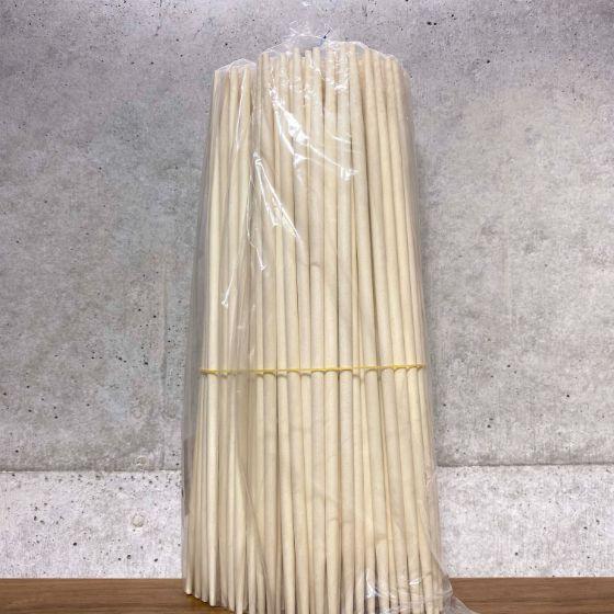 100膳】【個人宅・代引き不可】柳箸 丸箸両細 24cm 裸 高級 割り箸 