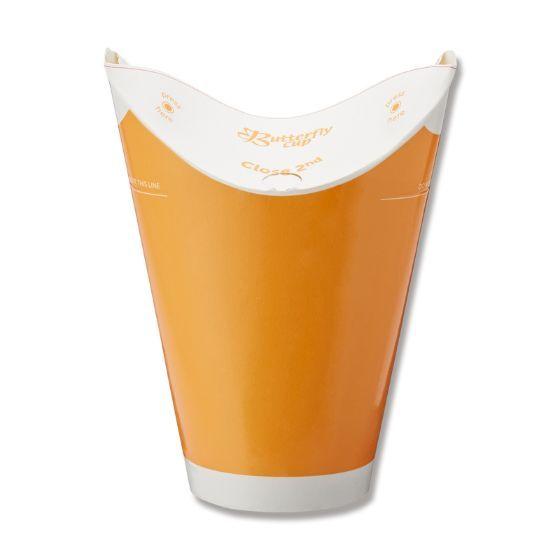 40個 12オンス バタフライカップ コールドシングル オレンジ 約375ml シモジマ 紙コップ コールド用 コップ 40個入 パッケージ マルシェ 通販 Yahoo ショッピング