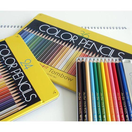 24色セット・代引き不可】CB-NQ24C トンボ 色鉛筆 （24色） NQシリーズ