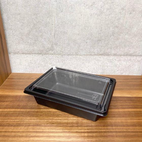 50枚】ZN-L 黒 本体 角型 使い捨て 容器 業務用 弁当容器 50枚】ZN-L 黒 本体 角型 使い捨て 容器 業務用 弁当容器