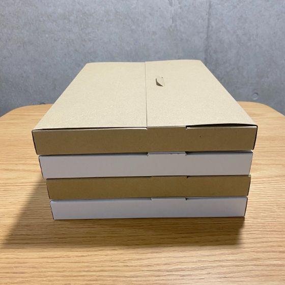 【1500枚】G段・茶 A4サイズ 厚さ3cm ゆうパケット クリックポスト対応（230×330×29mm） Gフルート ダンボール 箱 梱包 60サイズ 宅配用 ボックス 1500枚入の画像