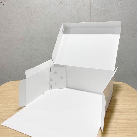 5枚】サービス箱 白 （約10個用） 210×270×H110 保冷剤スペース付き